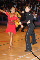 Evgueni Chaoulski & Sara Schilling at International Championships 2011