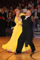 Ian Saville & Linda Chatterley at International Championships 2011