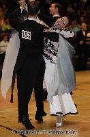 Giuseppe Longarini & Valentina Basili at The International Championships