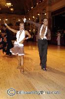 Andrew Cuerden & Hanna Haarala at Blackpool Dance Festival 2006