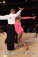 Cristian Bertini & Lucia Bertini at The International Championships
