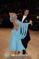 Marco Cavallaro & Joanne Clifton at The International Championships