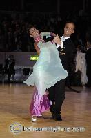 Andrea Zaramella & Letizia Ingrosso at The International Championships