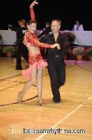 Ian Curson & Jennifer Curson at The International Championships