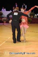 Ian Curson & Jennifer Curson at The International Championships