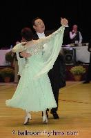Keith Cattell & Marilyn Cattell at The International Championships