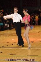 Viktor Burchuladze & Vera Bondareva at The International Championships