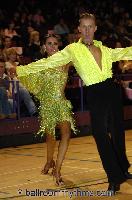 Morten Löwe & Zia James at The International Championships