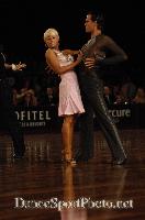 David Byrnes & Karla Gerbes at Australian Dancesport Championship 2006