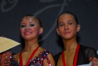 Dmitriy Bunin & Natasha Rusetskaya at Bassano Open 2009