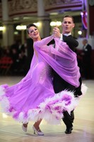 Andrii Mykhailov & Anna Bohachova at Blackpool Dance Festival 2019