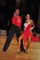 Cristian Bertini & Lucia Bertini at WDC World Professional Latin Championships