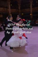 Chao Yang & Yiling Tan at Blackpool Dance Festival 2014