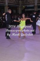 Neil Jones & Ekaterina Jones at Blackpool Dance Festival 2014