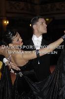 Dusan Dragovic & Ekaterina Romashkina at Blackpool Dance Festival 2009