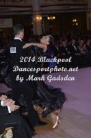 Domen Krapez & Monica Nigro at Blackpool Dance Festival 2014