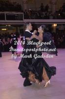Domen Krapez & Monica Nigro at Blackpool Dance Festival 2014