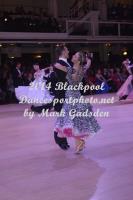 Nikolay Govorov & Evgeniya Tolstaya at Blackpool Dance Festival 2014