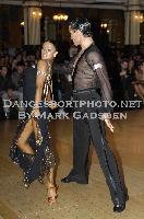 Valentin Chmerkovskiy & Daria Chesnokova at Blackpool Dance Festival 2009