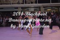 Anton Sboev & Patrizia Ranis at Blackpool Dance Festival 2014