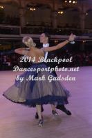 Andres End & Veronika End at Blackpool Dance Festival 2014