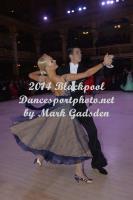 Andres End & Veronika End at Blackpool Dance Festival 2014