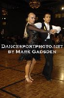 Steven Greenwood & Jessica Dorman at Crown DanceSport Championships