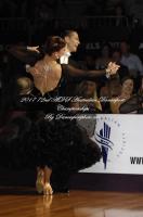 Steven Grinbergs & Rachelle Plaass at ADS Australian Dancesport Championship 2017