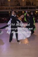 Lloyd Perry & Rebecca Scott at Blackpool Dance Festival 2014