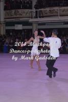 Marek Hrstka & Veronika Flaskova at Blackpool Dance Festival 2014