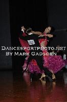 Matthew Rooke & Anna Longmore at WDCAL Luna Park Ballroom Dancing Championship