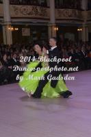 Anton Lebedev & Anna Borshch at Blackpool Dance Festival 2014