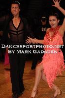 Brian Dibnah & Sarah Nolan at National Capital Dancesport Championships