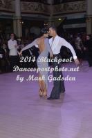 Andrej Skufca & Melinda Torokgyorgy at Blackpool Dance Festival 2014