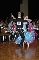 Shane Lawton & Ashlea Milner at 2010 Premiere Dancesport Championship