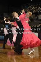 Egor Dulebenets & Aleksandra Samorodskaya at 67th Australian Dancesport Championship