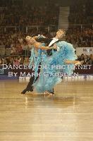 Egor Dulebenets & Aleksandra Samorodskaya at 67th Australian Dancesport Championship