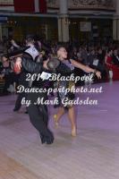 Francesco Bertini & Sabrina Bertini at Blackpool Dance Festival 2014