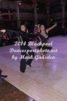 Francesco Bertini & Sabrina Bertini at Blackpool Dance Festival 2014
