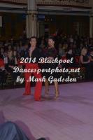Ryan Mcshane & Ksenia Zsikhotska at Blackpool Dance Festival 2014