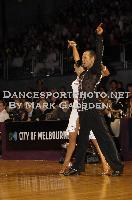 Nathan Meyers & Meagen Alderton at 2011 Australian DanceSport Championship