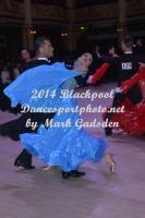 David Moretti & Francesca Sfascia at Blackpool Dance Festival 2014