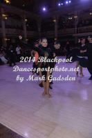 Maurizio Vescovo & Andra Vaidilaite at Blackpool Dance Festival 2014