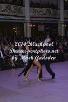 Maurizio Vescovo & Andra Vaidilaite at Blackpool Dance Festival 2014