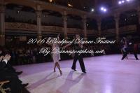 Maurizio Vescovo & Andra Vaidilaite at Blackpool Dance Festival 2016