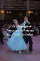 Mikhail Avdeev & Olga Blinova at Blackpool Dance Festival 2014