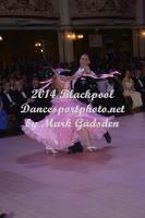 Valerio Colantoni & Yulia Spesivtseva at Blackpool Dance Festival 2014