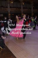 Andrzej Sadecki & Karina Nawrot at Blackpool Dance Festival 2014