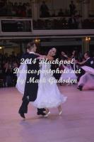Andrzej Sadecki & Karina Nawrot at Blackpool Dance Festival 2014