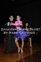 Laurence Moldavsky & Nicole Prosser at WDCAL Luna Park Ballroom Dancing Championship